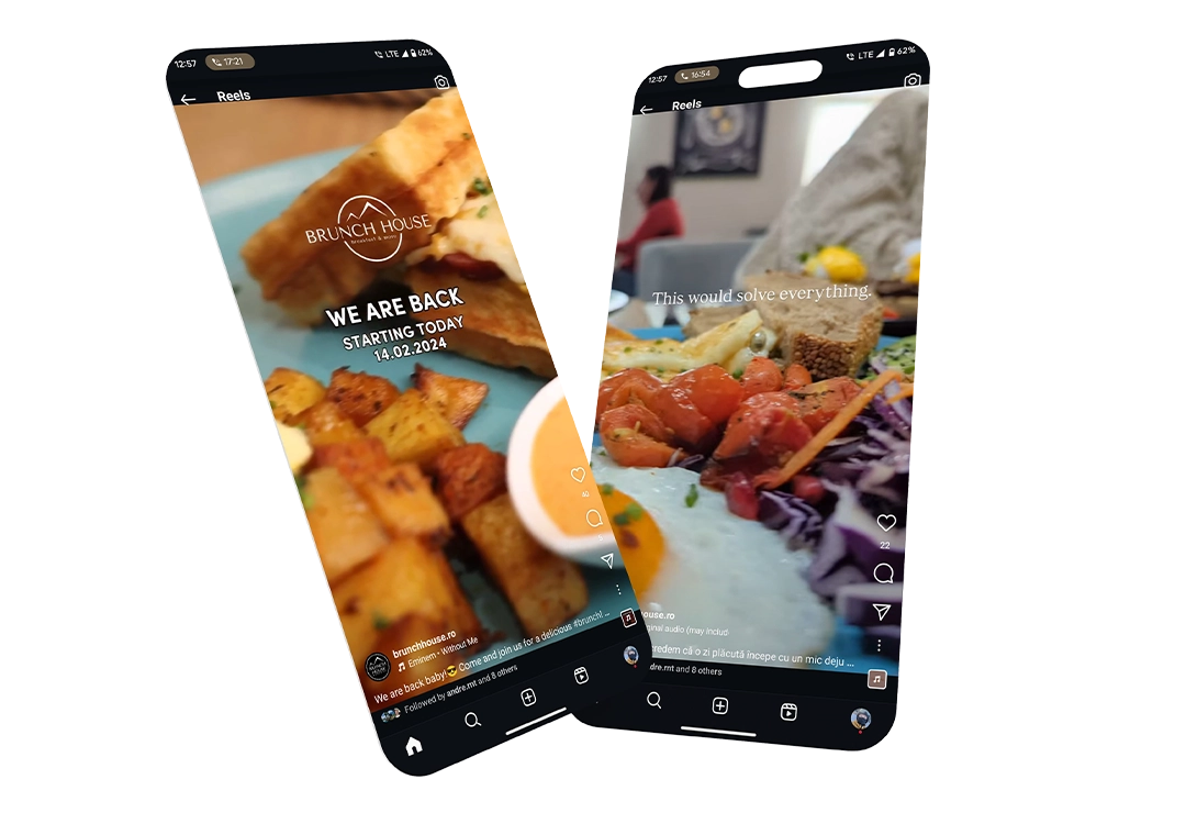 brunch house reel creation for instagram