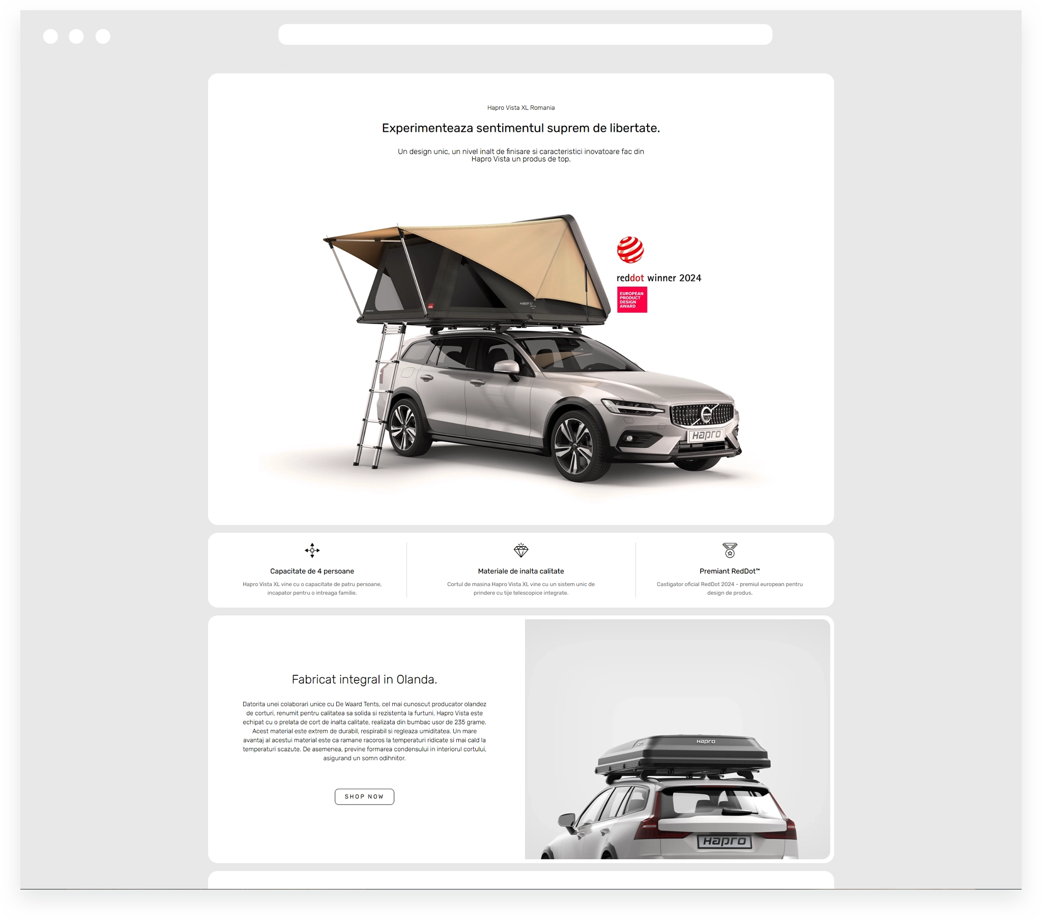 hapro corturi web design brasov