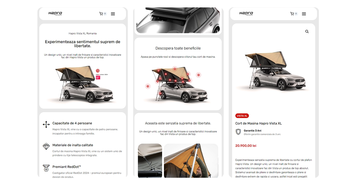 mobile web design brasov